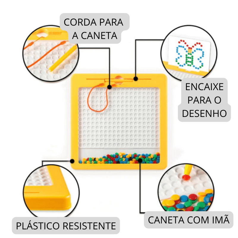Tabuleiro Magnético Montessori