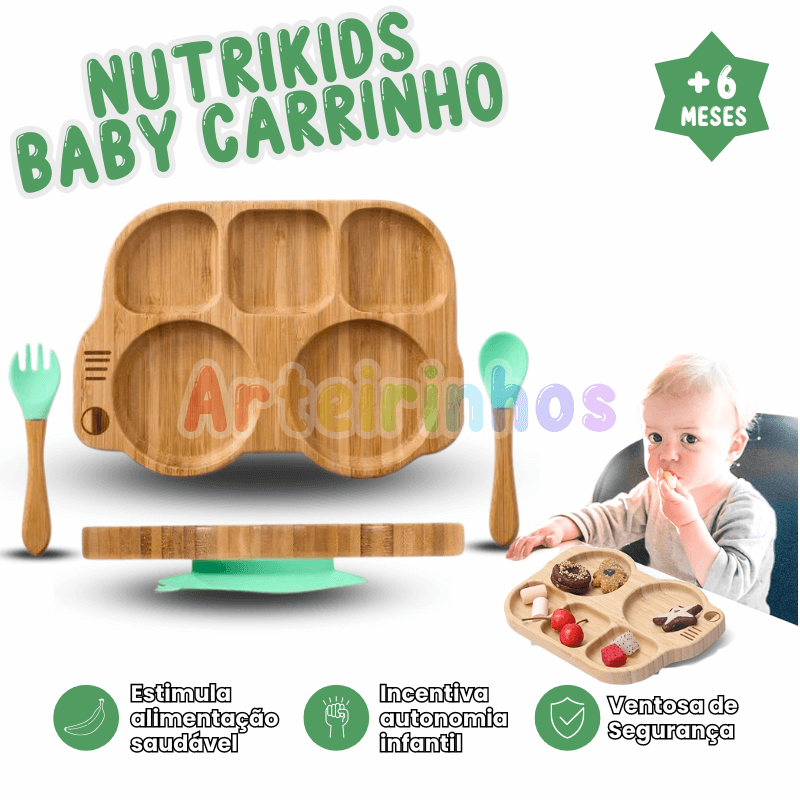 Kit de cochecito de bebé Nutrikids - Introducción a los alimentos