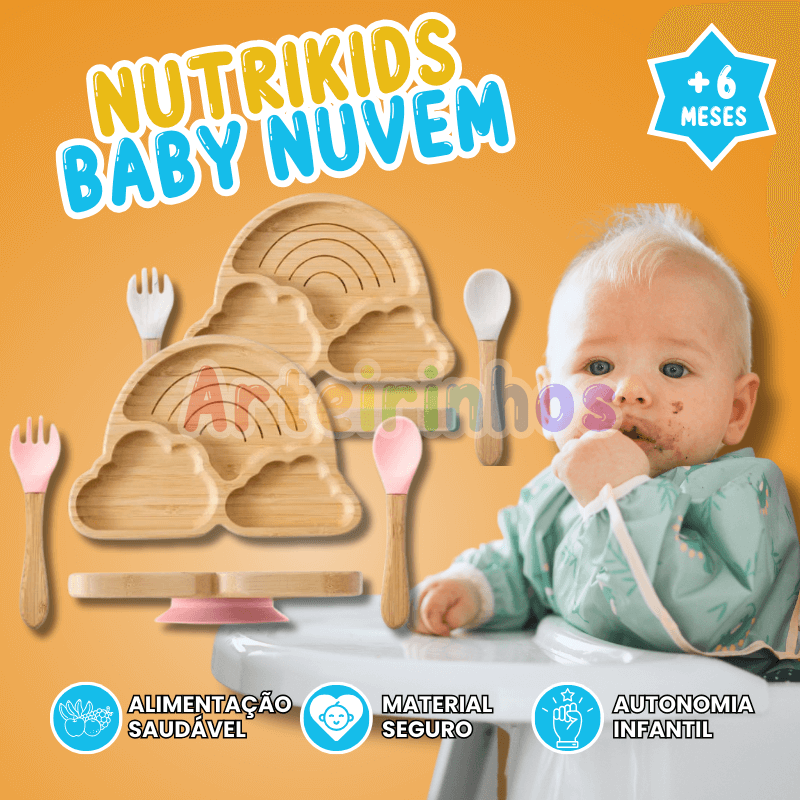 Kit Nutrikids Baby Nuvem - Introducción a los alimentos
