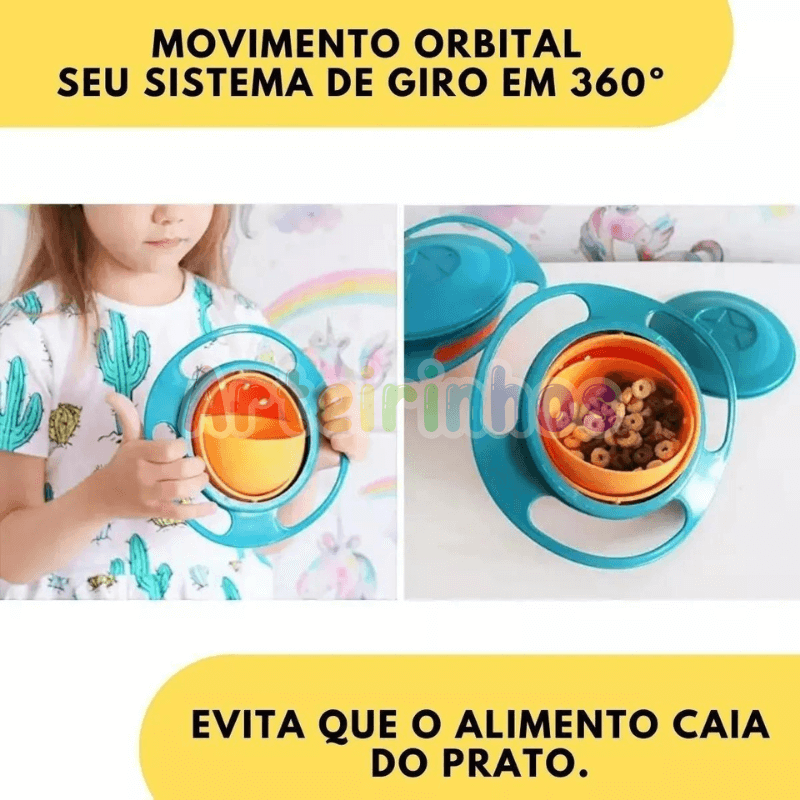 Plato giratorio de 360° - Sin derrames