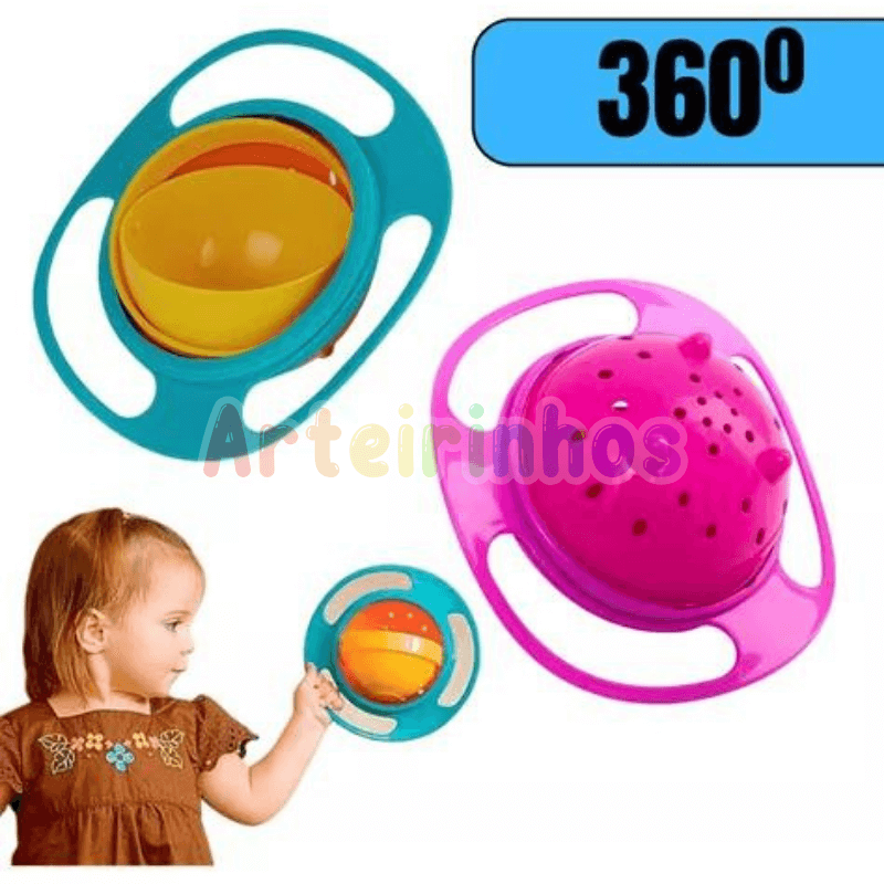 Plato giratorio de 360° - Sin derrames