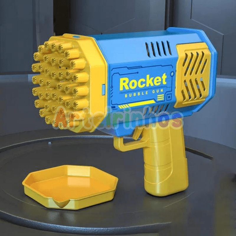 Canhão de Bolhas 40 Furos Rocket
