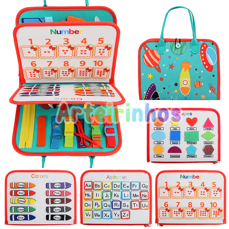 Estuche sensorial Montessori + 19 actividades
