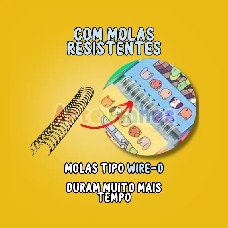 Kit Bobbie Goods + 12 Canetas ponta dupla (Livro de Colorir)