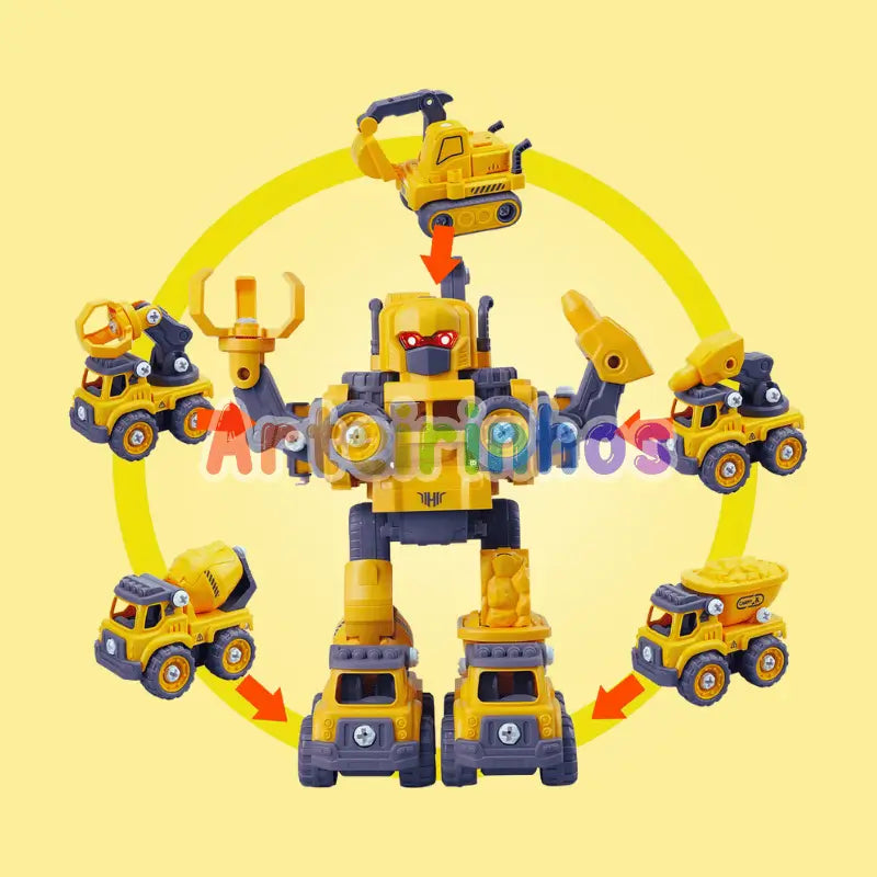 Construbots Robot 5 en 1 - Arteirinhos