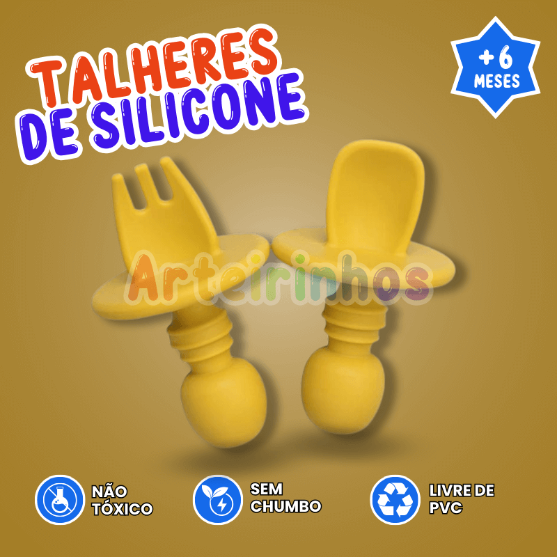 Limitador de cubiertos de silicona - Arteirinhos