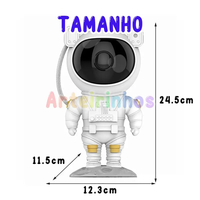 Proyector de astronauta estrella