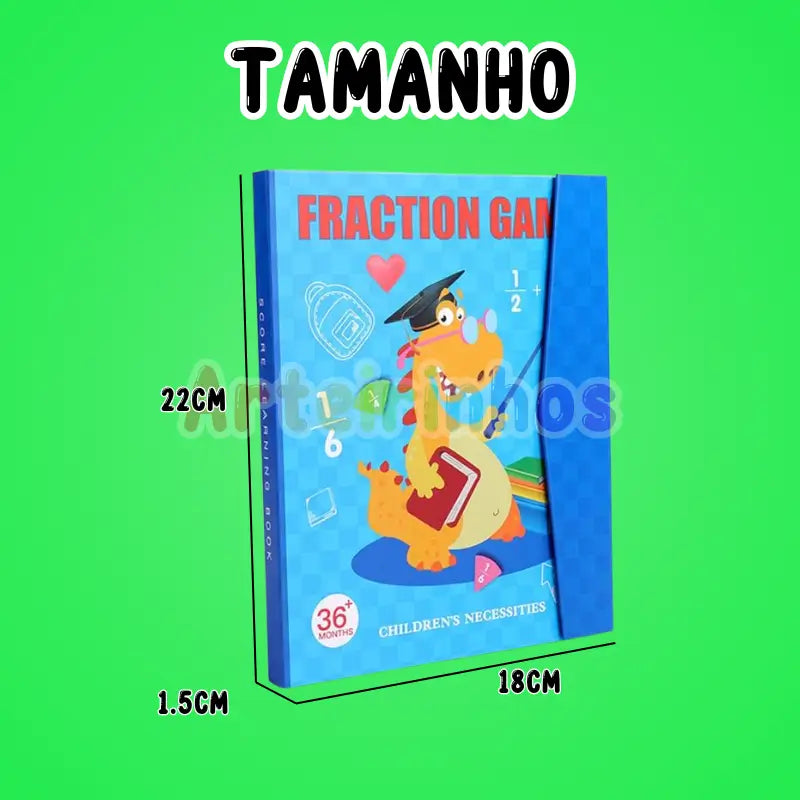Rompecabezas de fracciones magnéticas