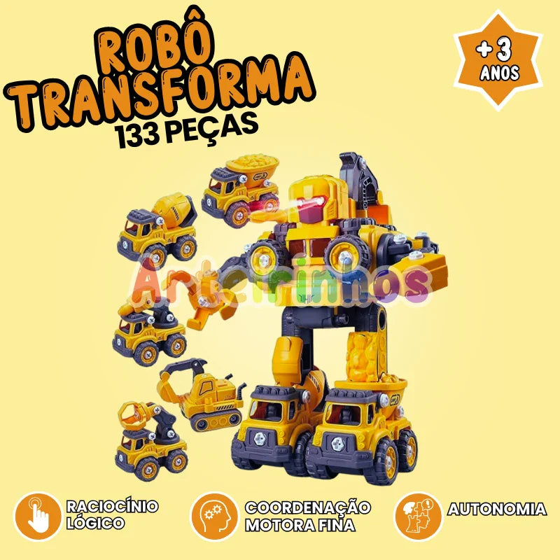 Construbots Robot 5 en 1 - Arteirinhos